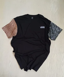 تیشرت استوک سوپرکرم اورجینال vans